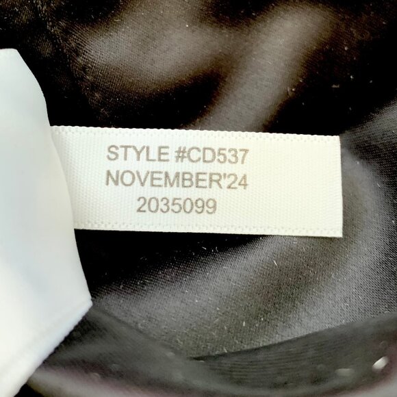 NWT J. Crew Factory Convertible Satin Clutch, Black with Crystal Accents